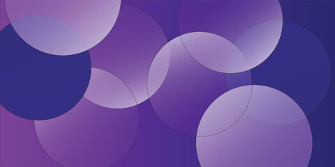 PrintMinimal geometric background. Purple elements with fluid gradient. Dynamic shapes composition. Eps10 vector