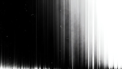 Abstract Black and White Vertical Streaks and Grain