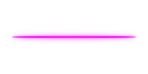 Pink glowing horizontal line