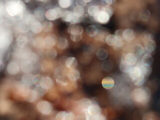 abstract background of bokeh