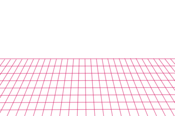 Pink perspective grid background