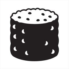 vector illustration of a glass