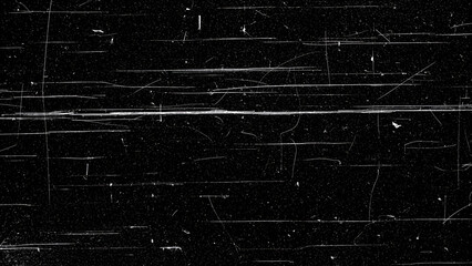 Dark Background With Horizontal Scratches And Dust