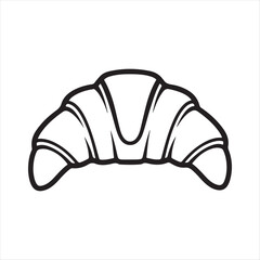 vector illustration of a white bread