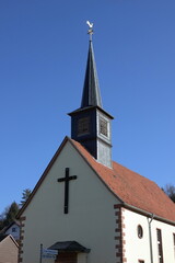 Fototapeta premium Kirche Schaafheim-Schlierbach