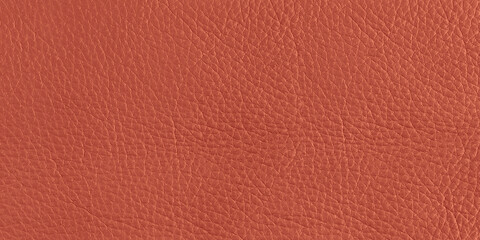 Cinnabar Orange, real leather backgrounds in high resolution for pure 3D texture design