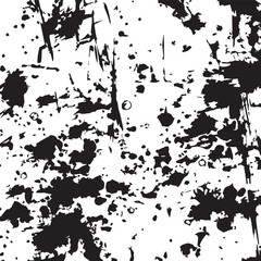Chaotic Ink Splatter Grunge Texture