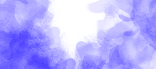 Abstract watercolor artwork featuring shades of blue and white. The image has a soft, fluid texture with various