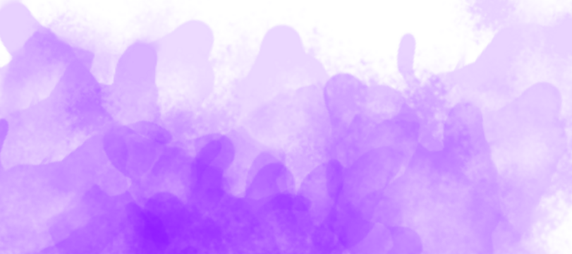 Soft blend of purple and lavender hues in an abstract watercolor style. The image features fluid