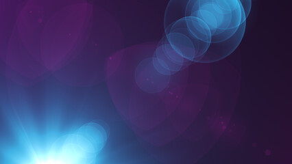 abstract blue background with rays