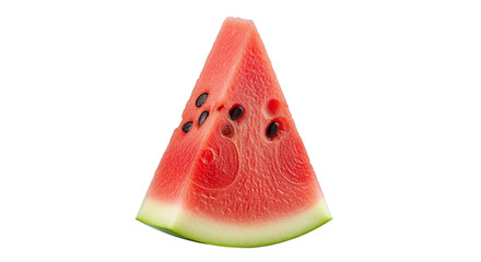Fresh Watermelon Slice Transparent Background