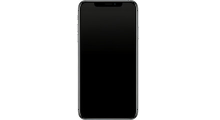 Modern Smartphone with Blank Screen Mockup