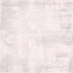 Soft blush pink grunge texture with subtle overlapping heart outlines—seamless romantic background for Valentine’s Day, wedding stationery, scrapbooking, invitations, and digital paper.