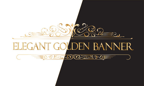 Golden Frame Thin Line Gold Luxury Premium Vectorr Calligraphy Lettering Vector