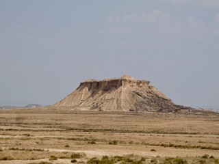  Bardenas Reales de Navarra​​, ​ paraje semidesertico,RESERVA DE LA BIOSFERA