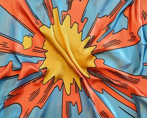 Dynamic wind turbine action with blades rotating rapidly