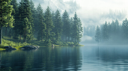 The lake is peaceful, and the forest is alive with sounds of wildlife. You take a deep breath and let go of the world&acirc;&euro;&trade;s worries. What brings you the most peace here?