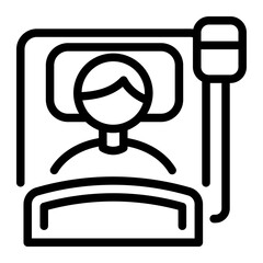 This Patient icon is suitable for pharmacy.