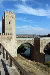 Obraz premium Puente Nuevo de Alcántara, Toledo.
