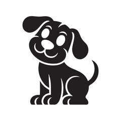 Vector of a Happy Puppy