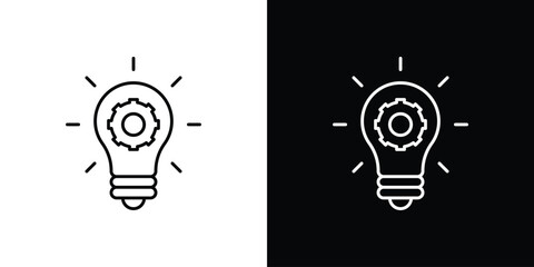 Implement icons vector. doodle. on a white background.