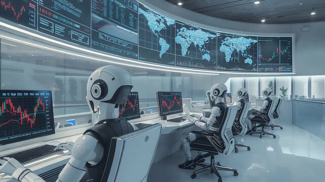 Automated trading environment, Robotled financial analysis workspace