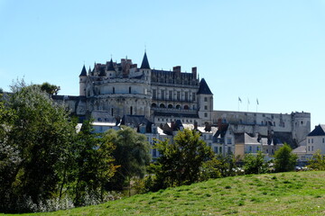 view of chateau d'amboise in sunshine