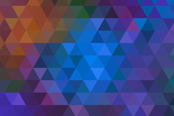 Fototapeta premium abstract geometric background with colorful triangle mosaic pattern
