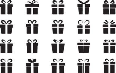 Fototapeta premium Present silhouettes