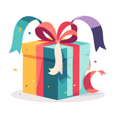 gift box vector illustration