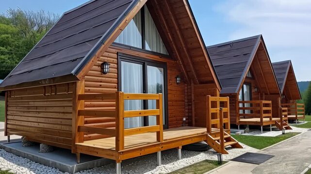 Experience cozy wooden cabins surrounded by nature, perfect for unwinding and creating lasting memories with friends or family