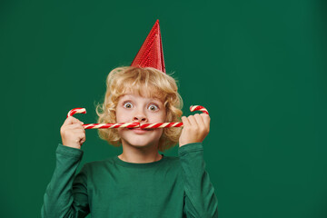 Naklejka premium Candy Fun Portrait