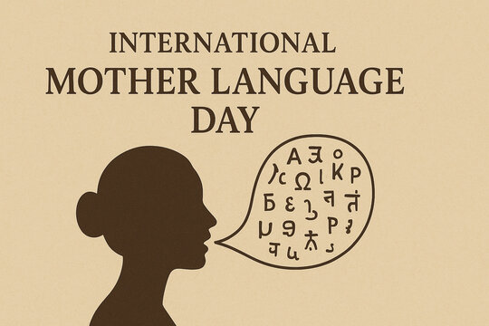 Celebrating International Mother Language Day with diverse scripts and cultural voices, a powerful message for global communication and linguistic diversity