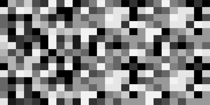 Abstract pixeled bar colorful background with squares and rectangles futuristic pixel Illustration, abstract texture of modern geometric pattern design squares background.