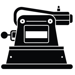 belt sanderon white background