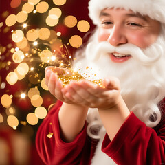 Golden Glitter Hands – Artistic Aesthetic. generative ai

Short Description: Painted hands blowing golden glitter with soft textured strokes.