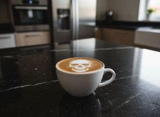 Coffee skull