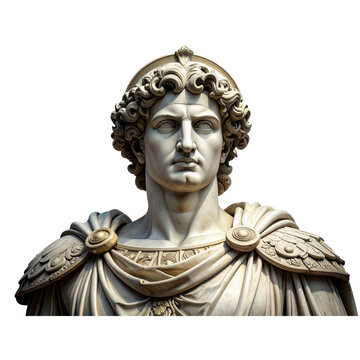  Isolated PNG cutout of a statue on a transparent background, ideal for photobashing, matte-painting, concept art 
