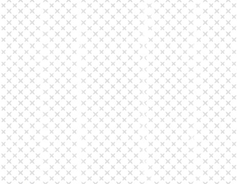 A pattern comprised of small, light-grey crosses arranged in a repeating grid on a white background, creating a subtle visual texture