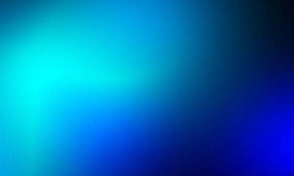 Abstract background with light blue gradient bokeh effect