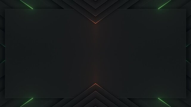 This stock motion graphic video include clip of Tech Flow Dark Panels