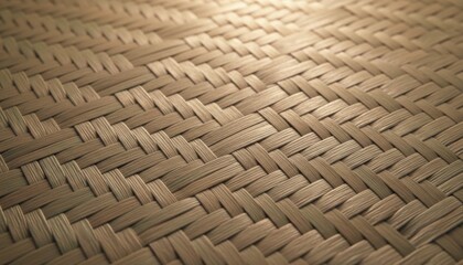 woven natural texture closeup concept of craftsmanship bamboo weave material asia