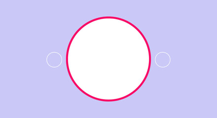 Simple geometric background with circles in pastel colors creating a modern design suitable for