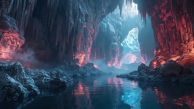 Field scientist observes shimmering veins inside crimson gemstone