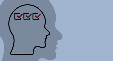 solving assigned tasks, ticks in the head