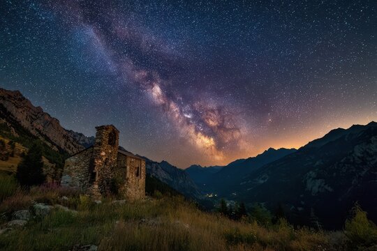 Stelle Cadenti e la Magia della Notte di San Lorenzo sotto il Cielo Stellato della Via Lattea