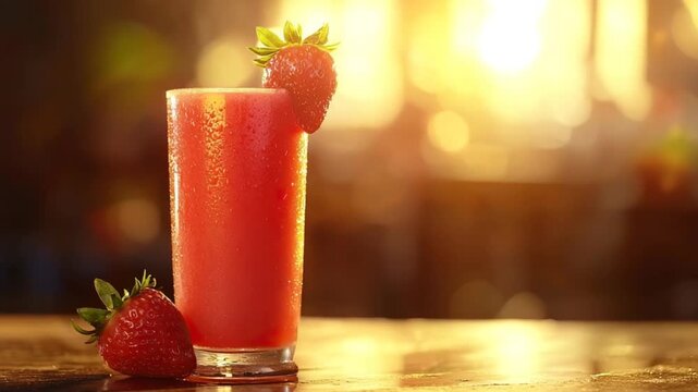 Jugo de fresa, columbian drink video