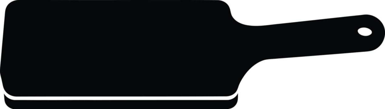 Silhouette of a wooden beer stein with handle