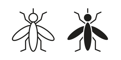 Mosquito icon for your website design, logo, app, UI. EPS10