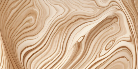 Organic Beige Wood Carving with Sculpted Wave Layers and Deep Flowing Texture Perfect for Stylish Modern Backgrounds and Premium Visual Design Assets